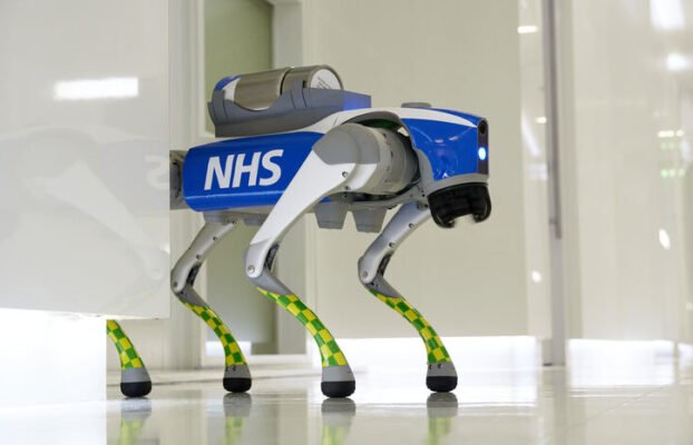 Integration of Ground Robots into Londons NHS Drone Delivery System