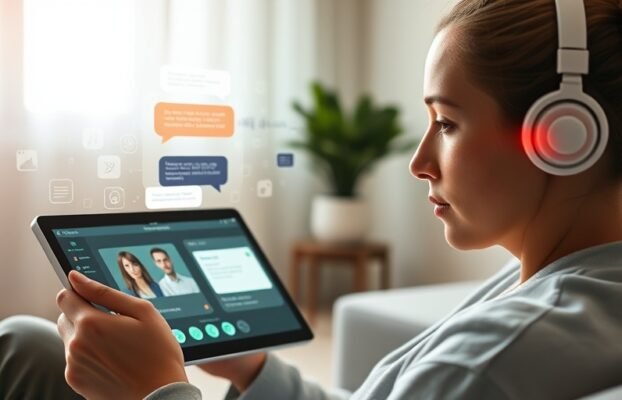 Deep learning-based detection of depression by fusing auditory, visual and textual clues.