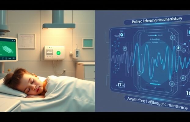 High Precision Contactless Stereo Acoustic Monitoring in Polysomnographic Studies of Children