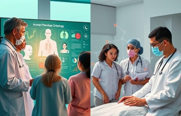 Population health management of human phenotype ontology