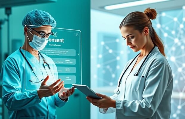 Enabling Dynamic Consent Through AI and Blockchain The CONSENT Platform