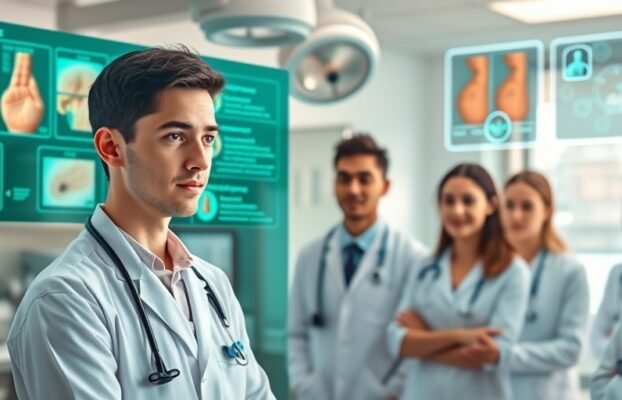 Navigating the AI tide: challenges, opportunities, and future directions for early-career dermatologists.