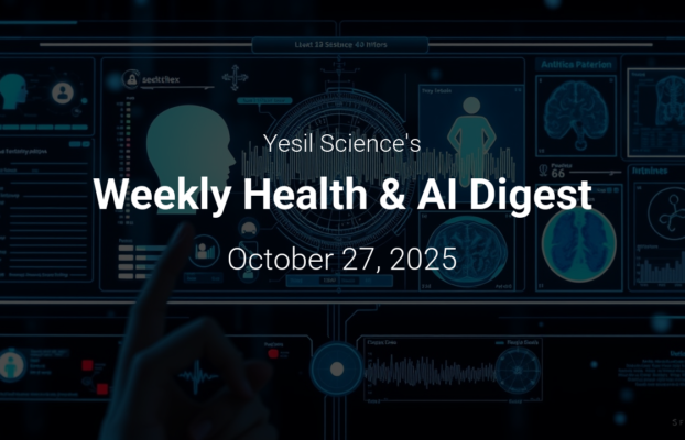 Weekly Health & AI Digest – October 27, 2025
