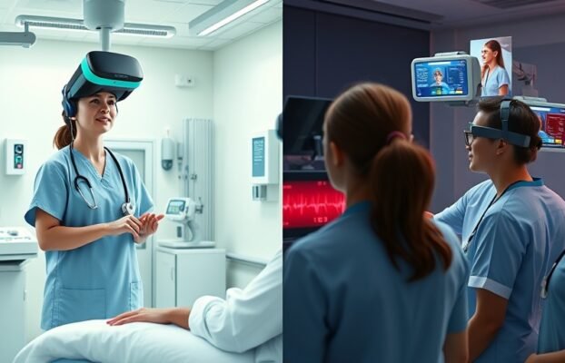 AI Powered Virtual Reality Simulation for Clinical Handover Training A Development Framework