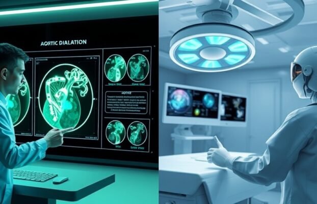 [Artificial intelligence in aortic dilatation diseases: current applications and future prospects].