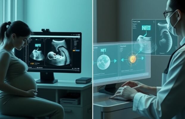 Developing a transfer learning model for the prediction of Down syndrome from first-trimester ultrasound images.