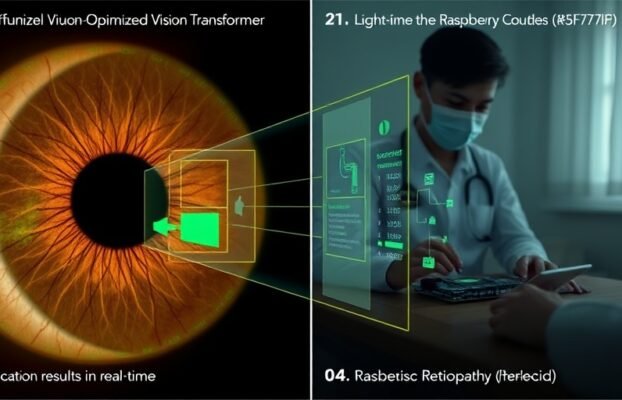 Taskoptimizedvisiontransformerfordiabeticretinopathydetectionandclassificationinresourceconstrainedearlydiagnosissettings Yesil Science Task optimized vision transformer for diabetic retinopathy detection and classification in resource constrained early diagnosis settings