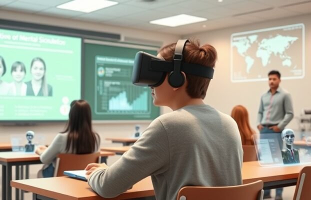 Research on Integrating Narrative Simulation and Visual AI into Teaching Management to Build Mental Health Capacity in Universities.