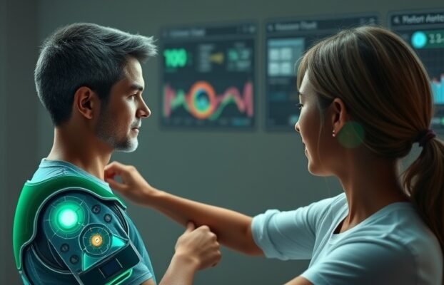 Artificial intelligence and wearable technologies for upper limb neurorehabilitation.