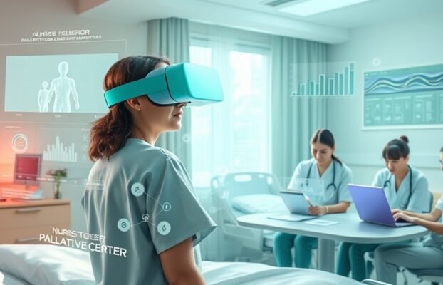 The use of digital gamification, extended reality, artificial intelligence, and integrated digital learning tools in palliative care education of undergraduate nurses: A systematic review.