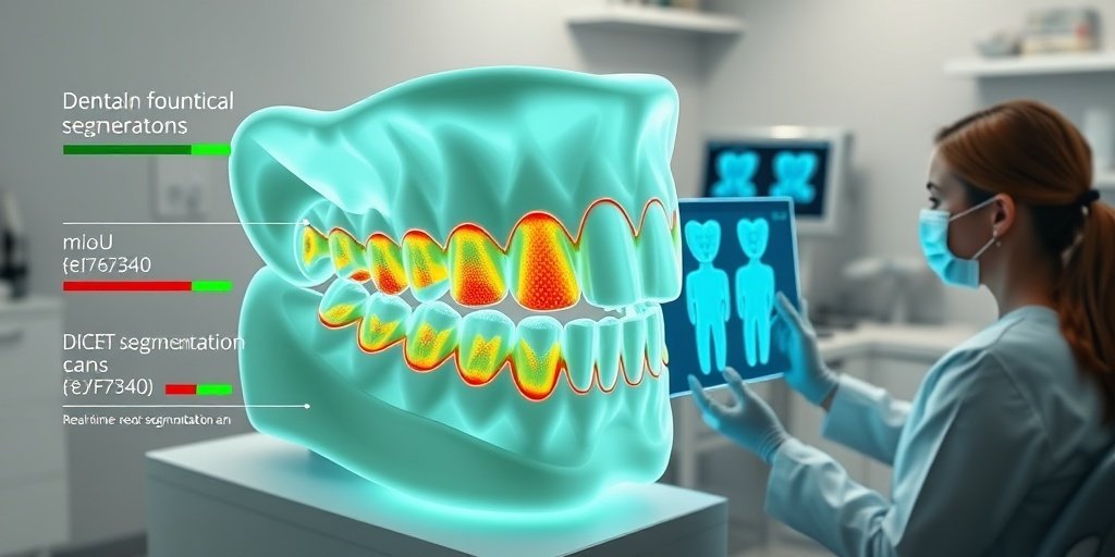 Towards automated model analysis A multiview AI segmentation of 3D dental scans