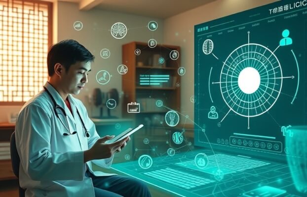 Syndrome differentiation of Traditional Chinese Medicine via multiple knowledge enhancement with Kolmogorov Arnold Theorem