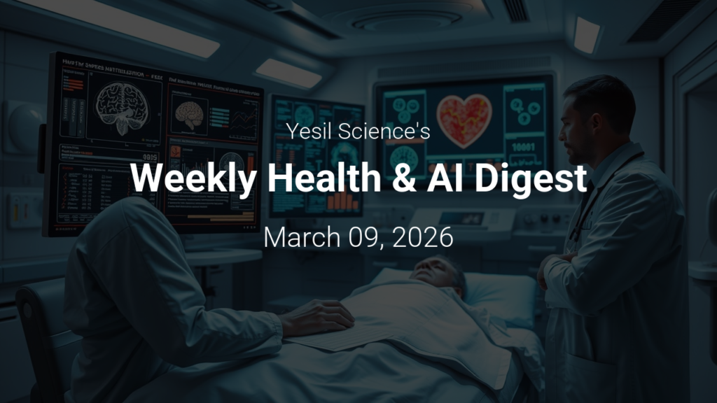 Haftalık Sağlık ve Yapay Zeka Özeti – March 09, 2026