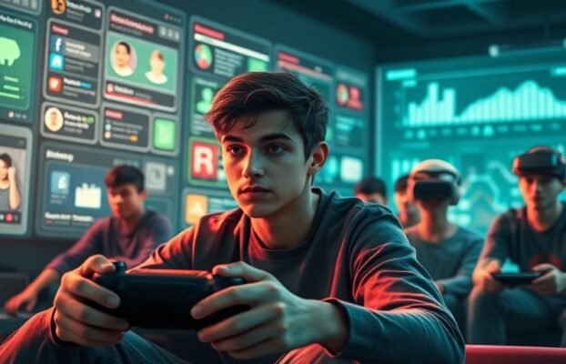 Digital Media Use and Psychosocial Health among Adolescent Boys and Young Men