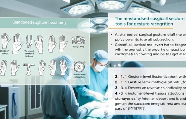 Standardization of surgical gesture taxonomy a SAGES Delphi consensus study