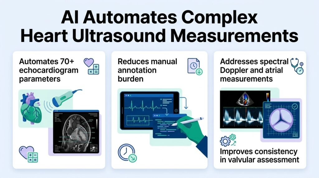 AI automates complex heart ultrasound measurements