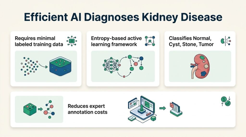 AI diagnoses kidney disease with fewer labeled scans