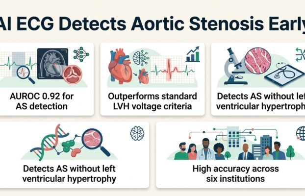 ai ecg detects aortic stenosis beyond hypertrophy