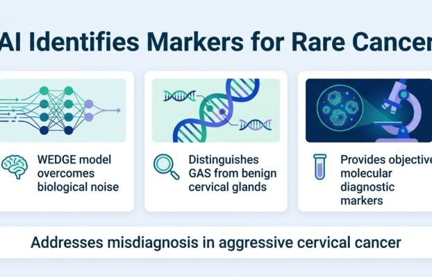 AI finds protein markers for rare cervical cancer