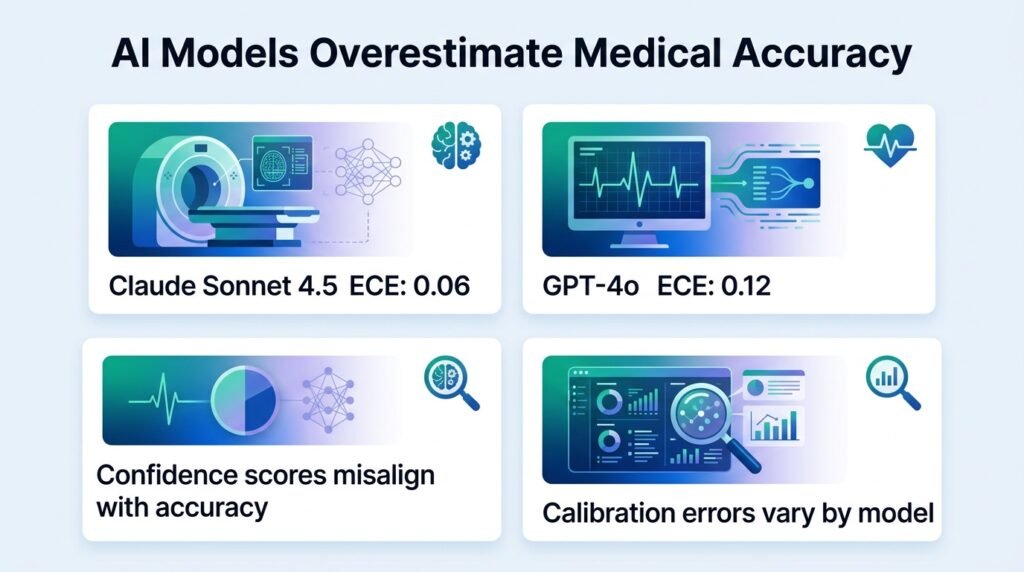 AI models overestimate their medical accuracy