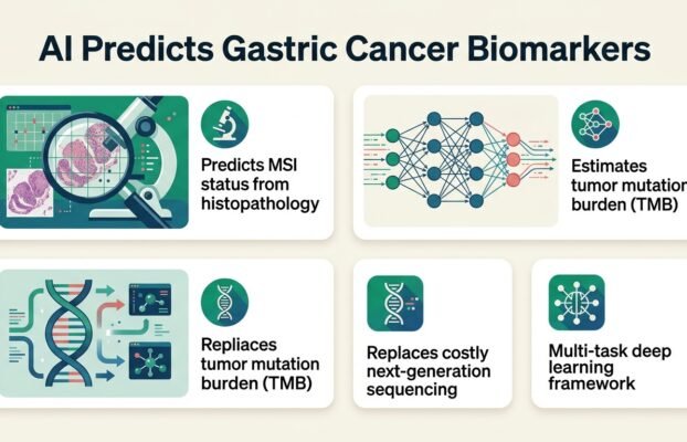 AI predicts gastric cancer immunotherapy markers