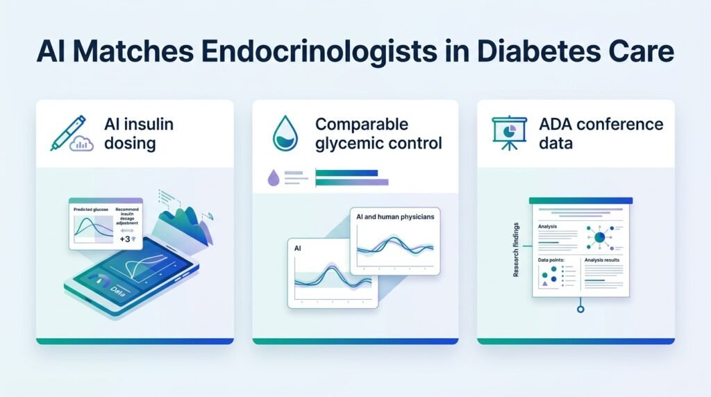 AI Matches Endocrinologists in Insulin Dosing