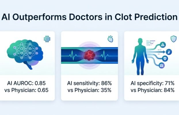 aispotsbloodclotrisksbetterthandoctors Yesil Science ai spots blood clot risks better than doctors