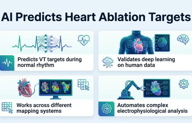 AI spots heart ablation targets during normal rhythm