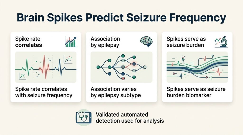 Brain spikes track seizures in some epilepsy types