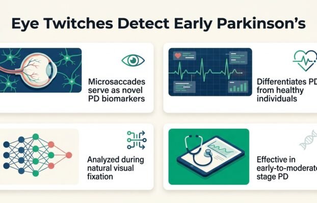 Eye twitches help algorithms spot Parkinson’s disease