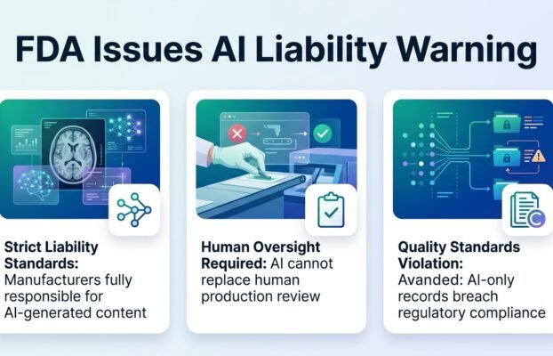 FDA Draws a Line on AI Compliance