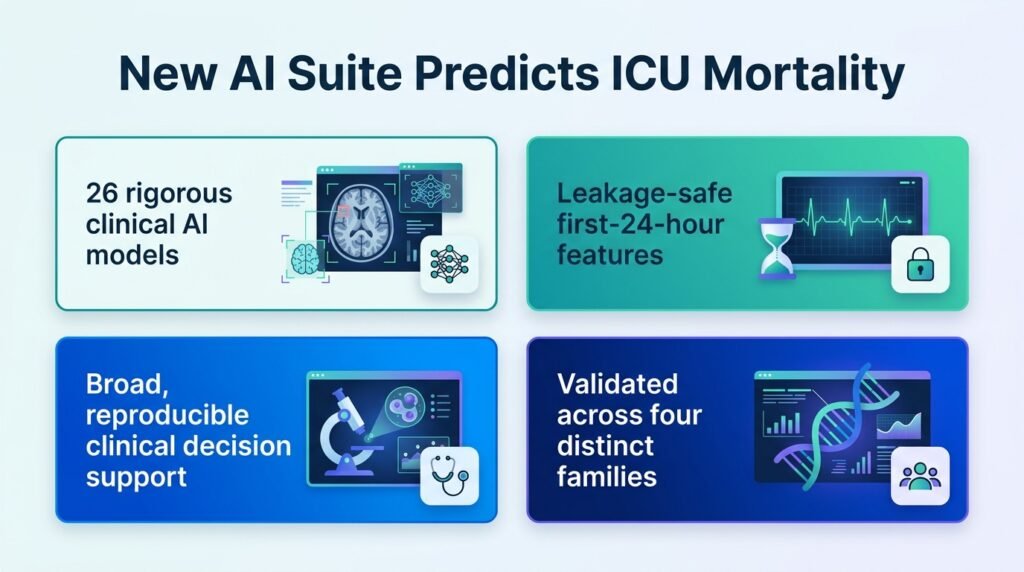 New AI Suite Predicts ICU Mortality Reliably