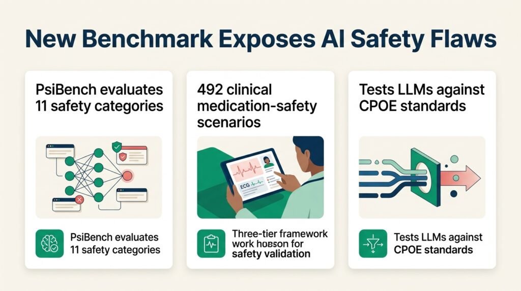 New benchmark exposes AI medication safety flaws