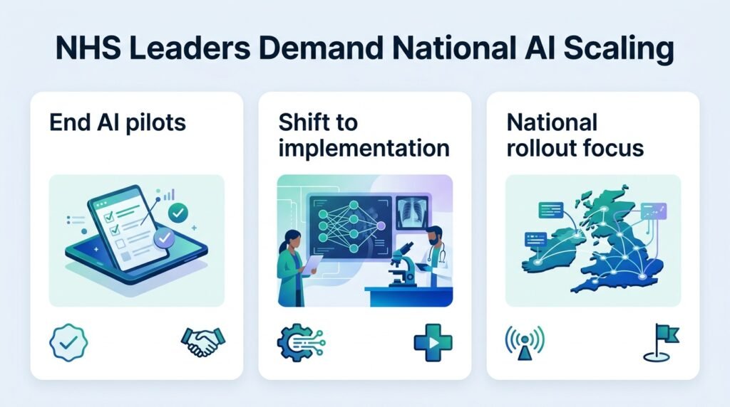 NHS demands end to endless AI trials