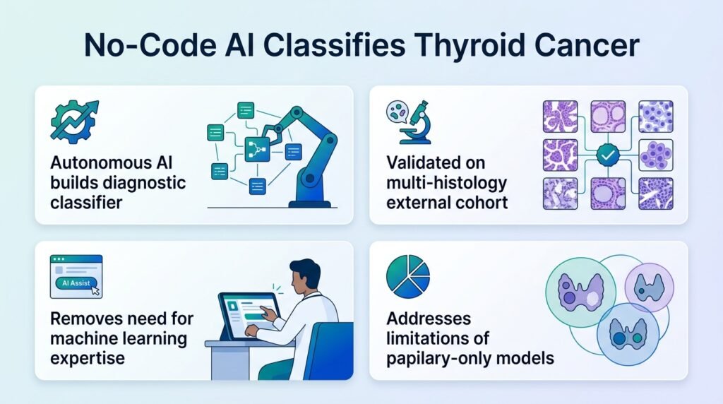 No-code AI builds thyroid cancer classifier