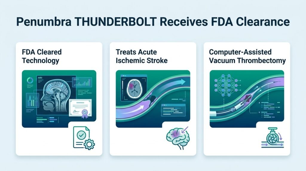 FDA Clears Penumbra Stroke Clot Removal Device