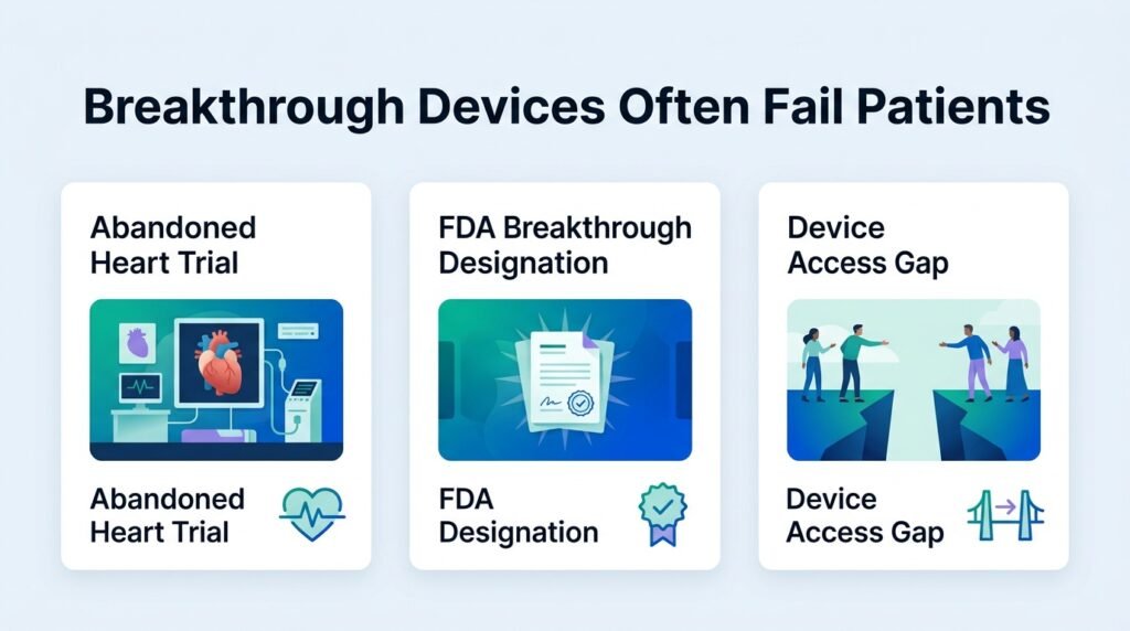 When Breakthrough Medical Devices Just Vanish