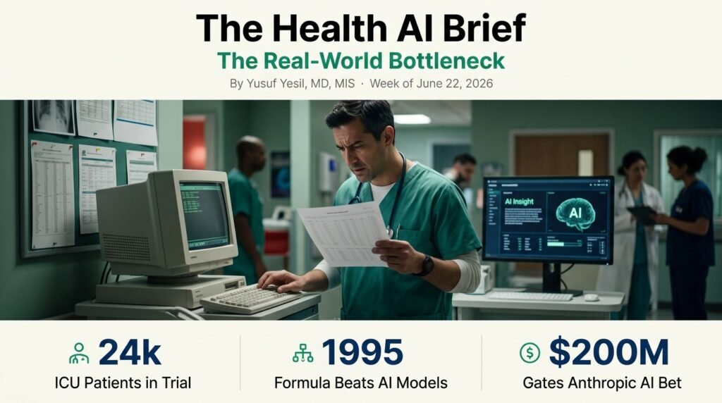 The Health AI Brief — Week of June 22, 2026