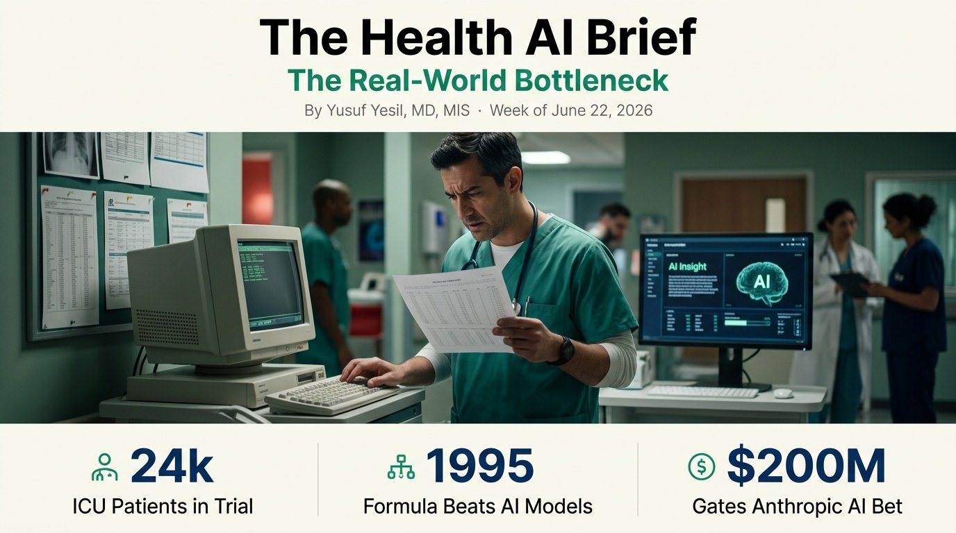 The Health AI Brief — Week of June 22, 2026