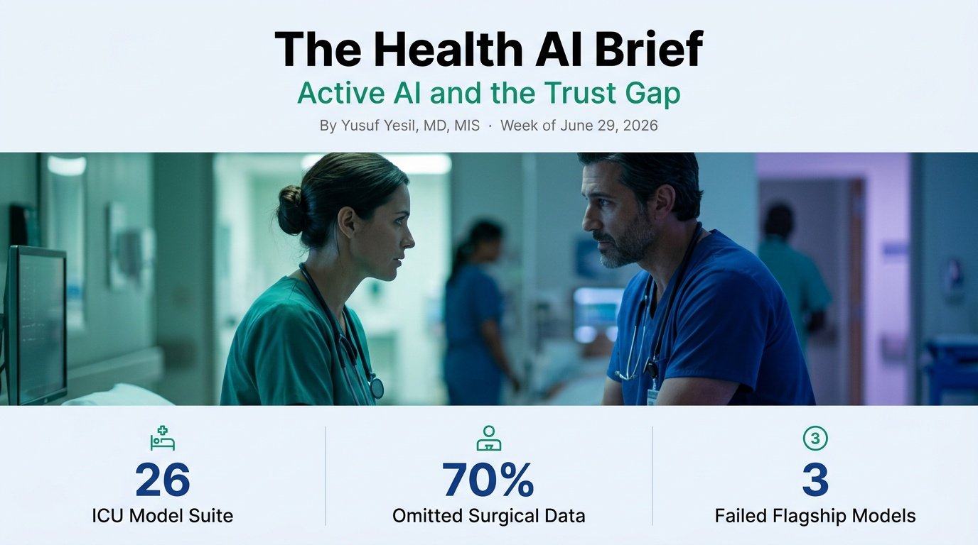 The Health AI Brief — Week of June 29, 2026