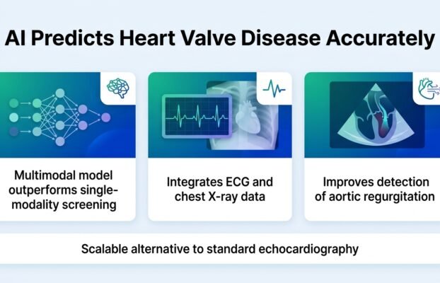 AI combines scans to predict heart valve disease
