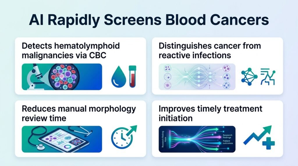 AI Detects Blood Cancers From Routine Blood Tests