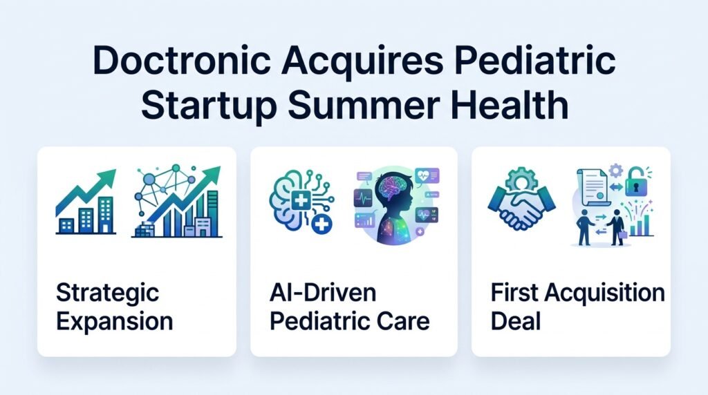 Doctronic Acquires Summer Health for Pediatric AI