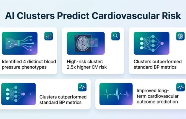 AI groups blood pressure data to predict risk