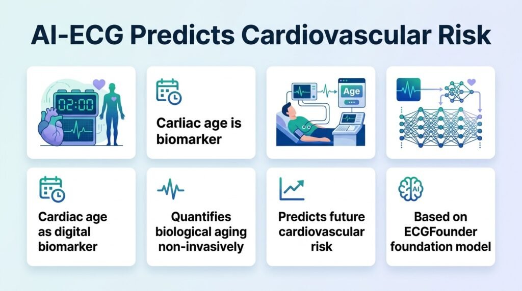 AI measures heart age to predict cardiovascular risk