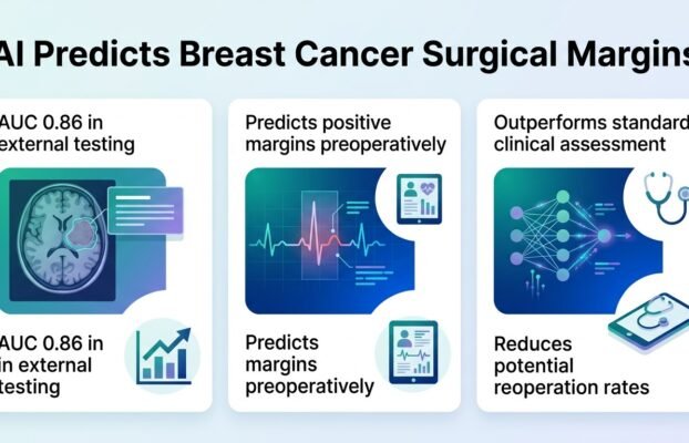 AI predicts dirty margins before breast cancer surgery
