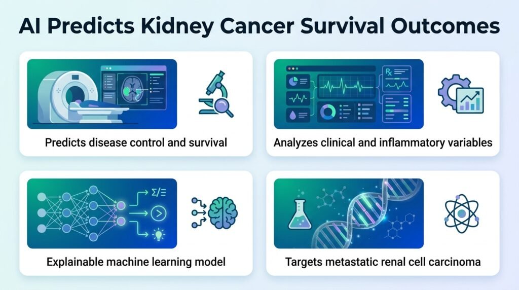 AI predicts kidney cancer immunotherapy survival rates