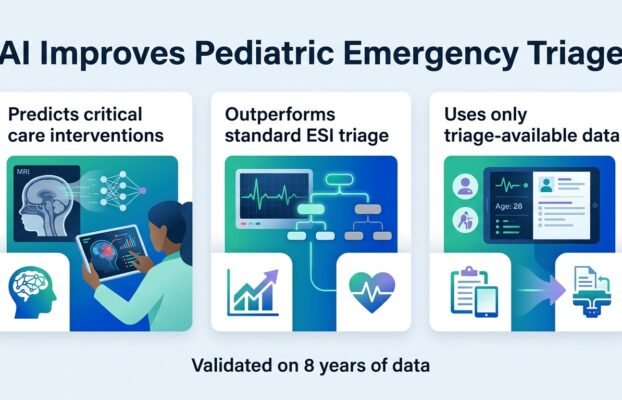 AI spots critically ill children at hospital triage