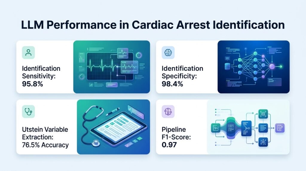 AI struggles to extract cardiac arrest details