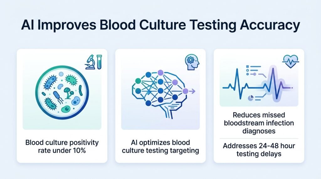 AI targets blood tests to find missed infections